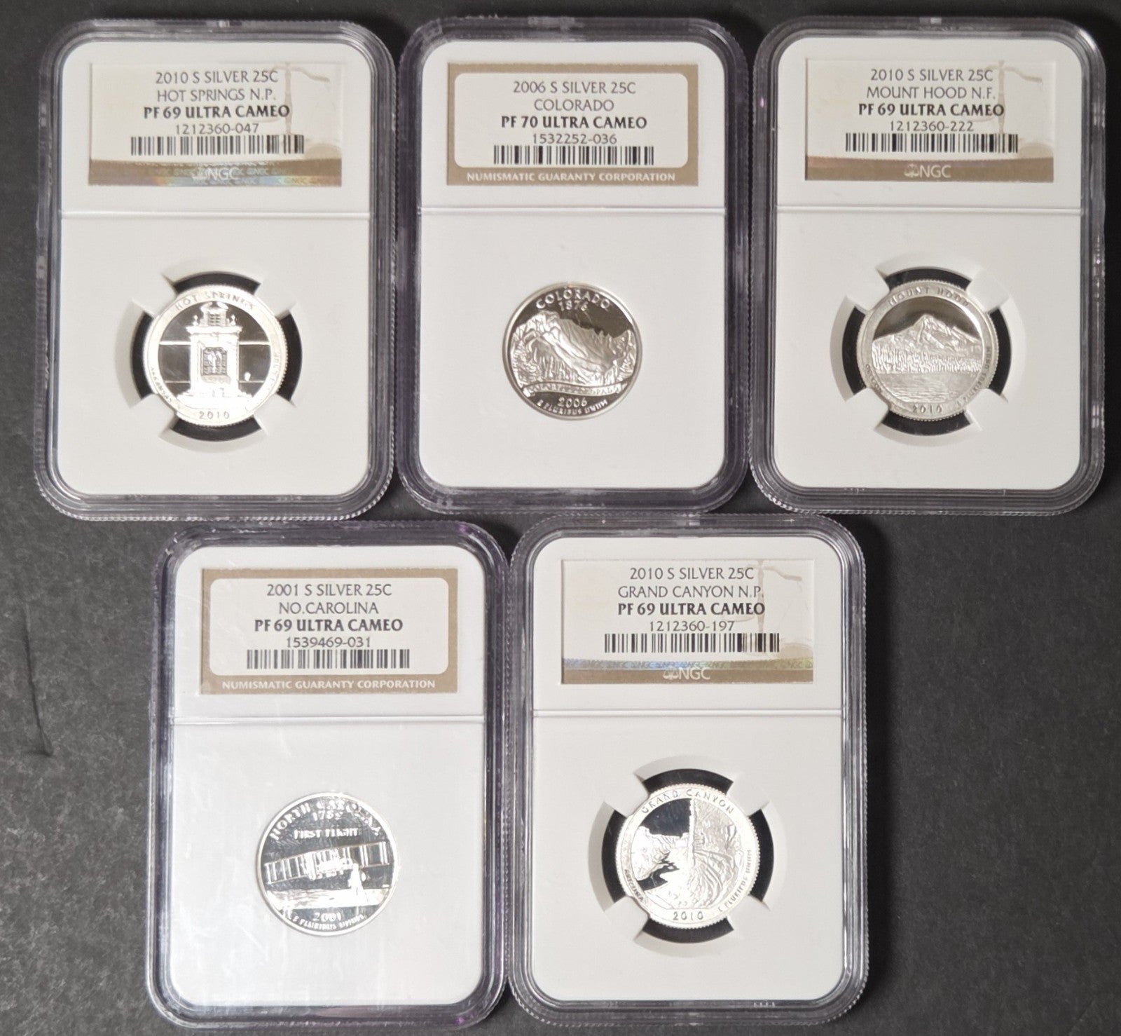 Lot of 12 Miscellaneous PCGS & NGC Slabs