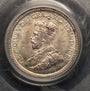 1913 Canada Five Cents, PCGS MS65