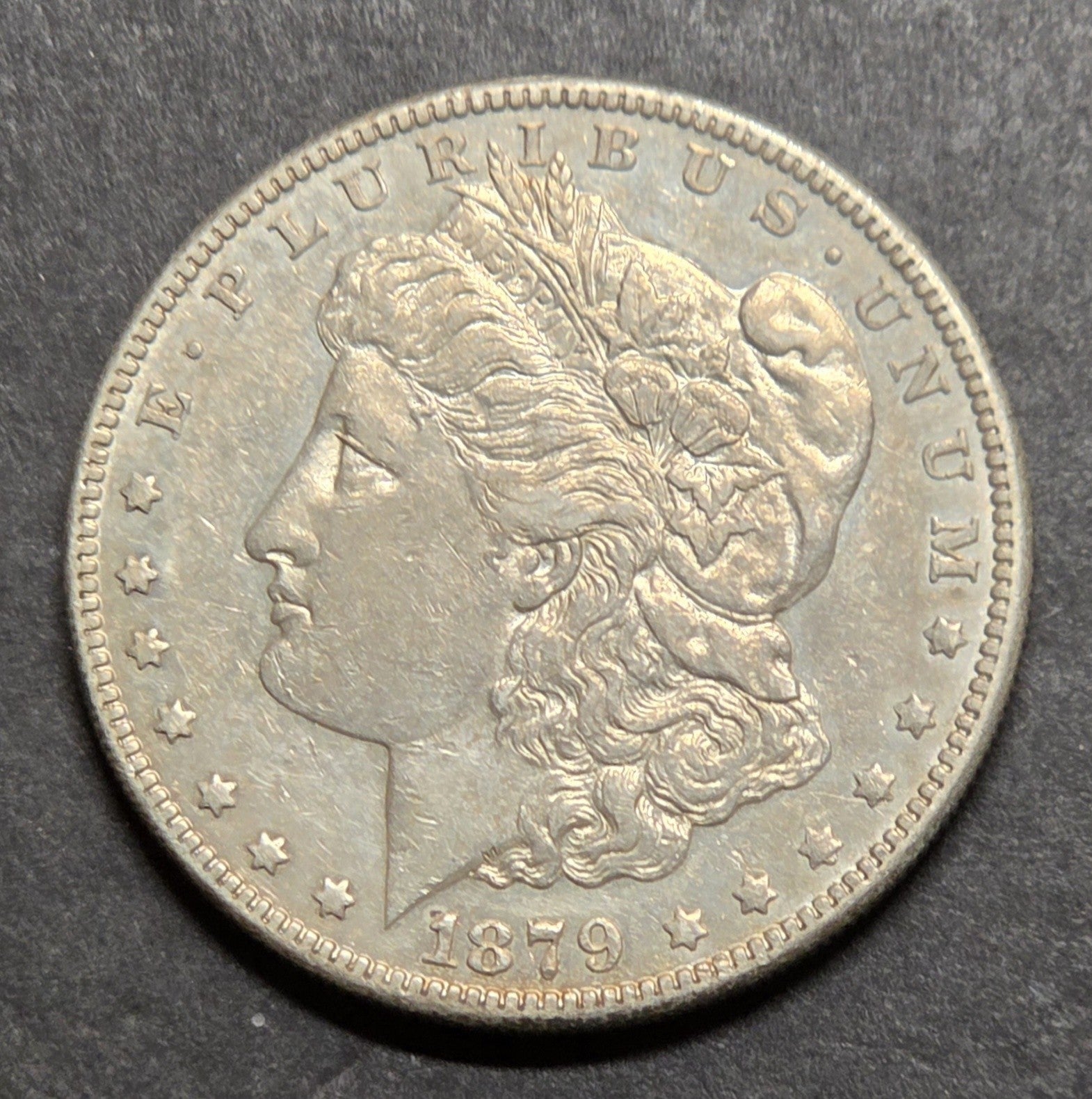 1879-S Rev. of 78 Morgan Dollar, AU