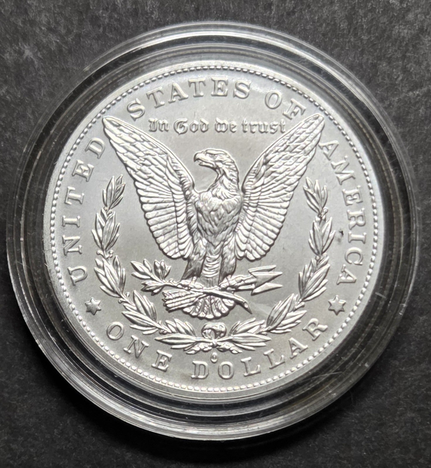 2021-O Morgan Dollar, Uncirculated w/Box & COA