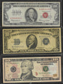 Large Lot of U.S. Paper Money, Assorted Denominations, Good to Unc.