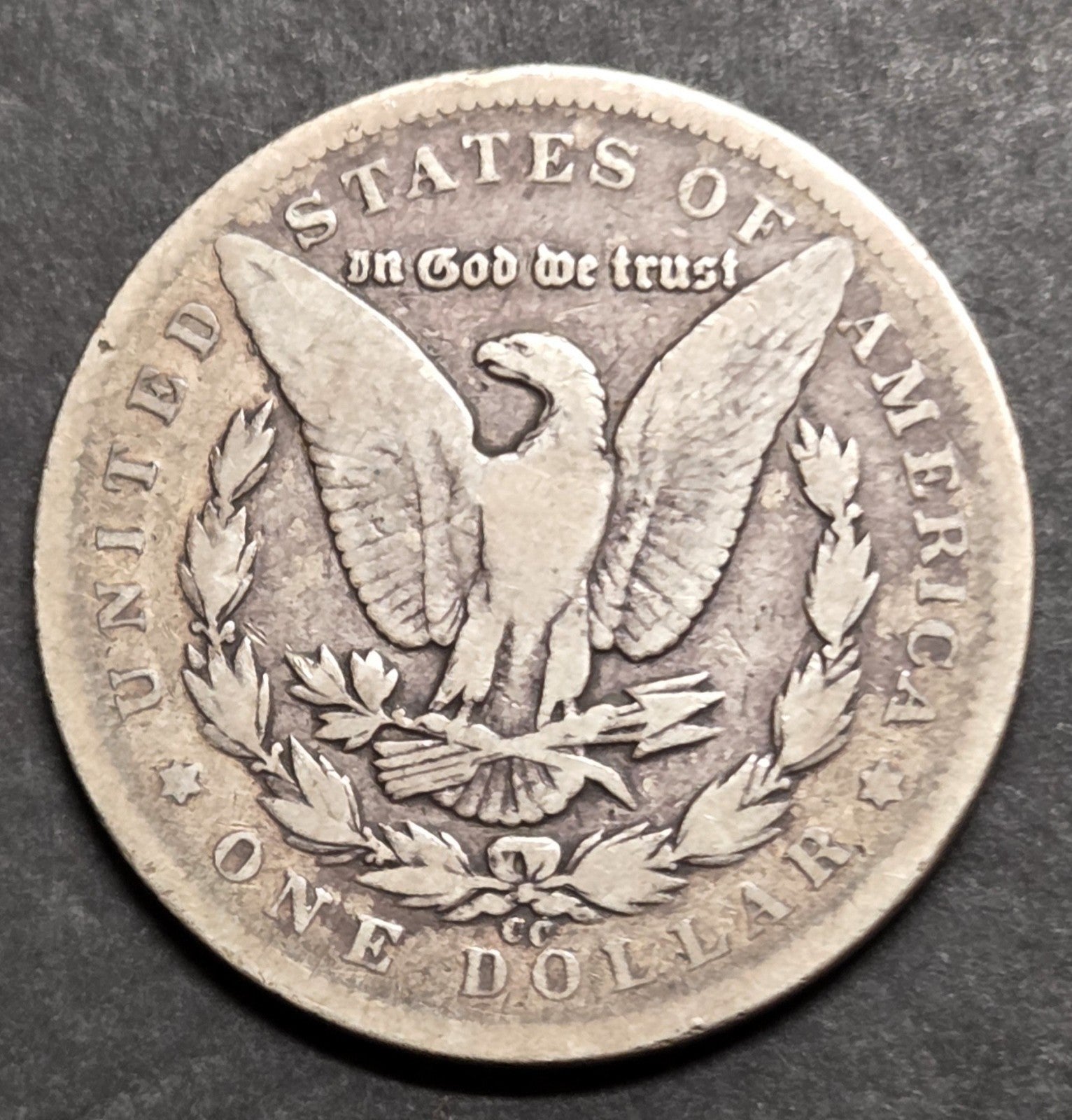 1893-CC Morgan Dollar, Good