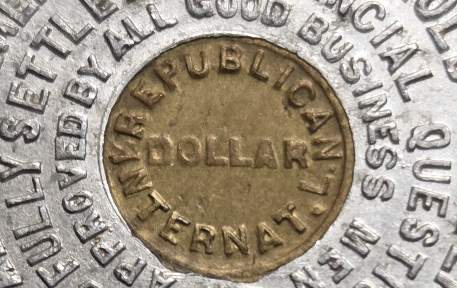 1897 Bickford Dollar, HK-835, XF