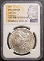 1883-CC Morgan Dollar, NGC Unc Details, Cleaned