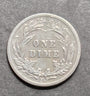 1904-S Barber Dime, Fine, Cleaned