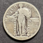 1921 Standing Liberty Quarter, Good, Weak Date
