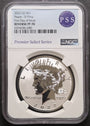 2022 Fiji $1 Peace Dollar, D Privy, NGC Reverse PF70 