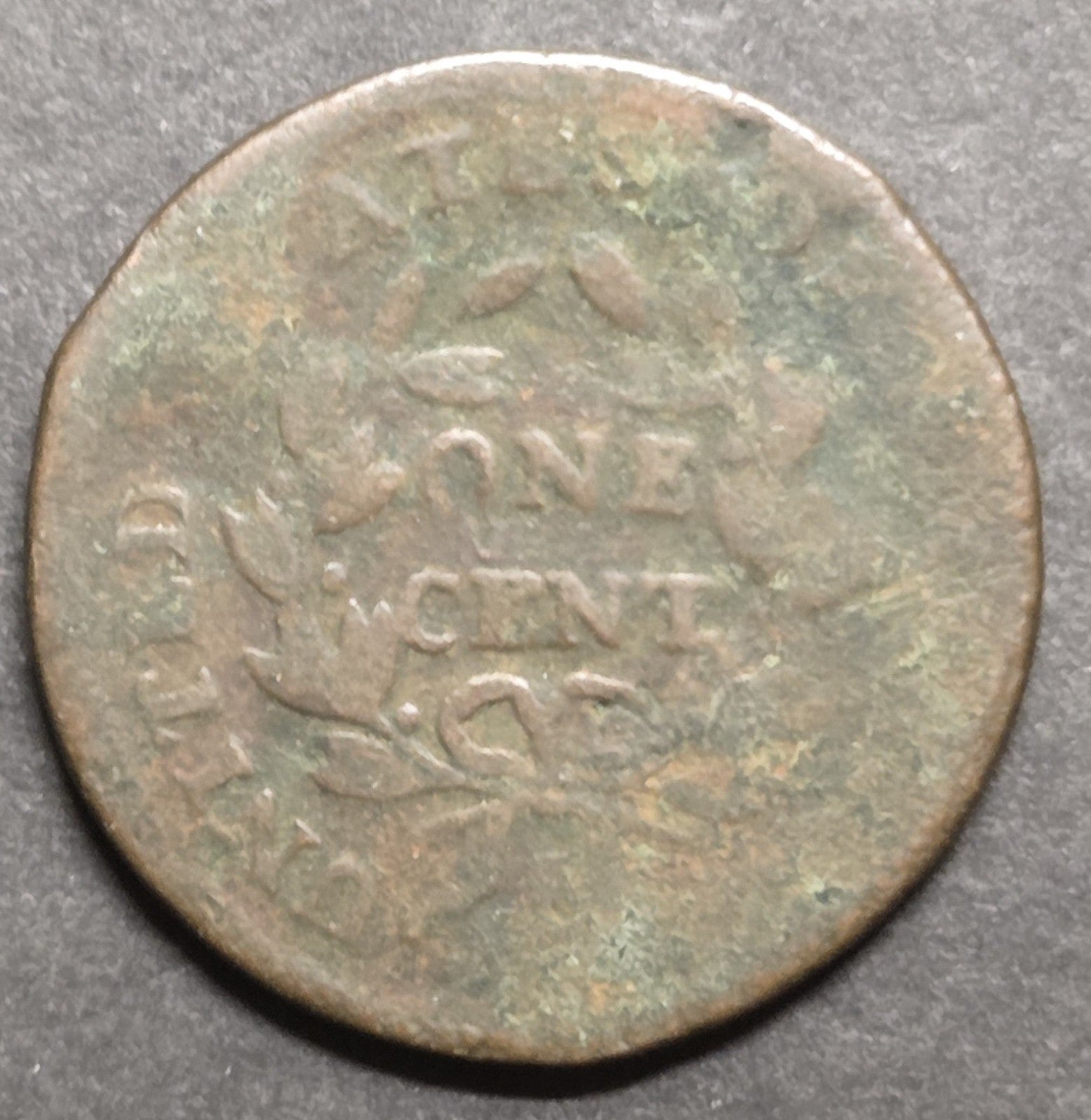 1798 Large Cent, About Good Details