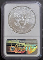 2021 Silver Eagle, T-1, NGC MS70, Jon Cameron Autograph