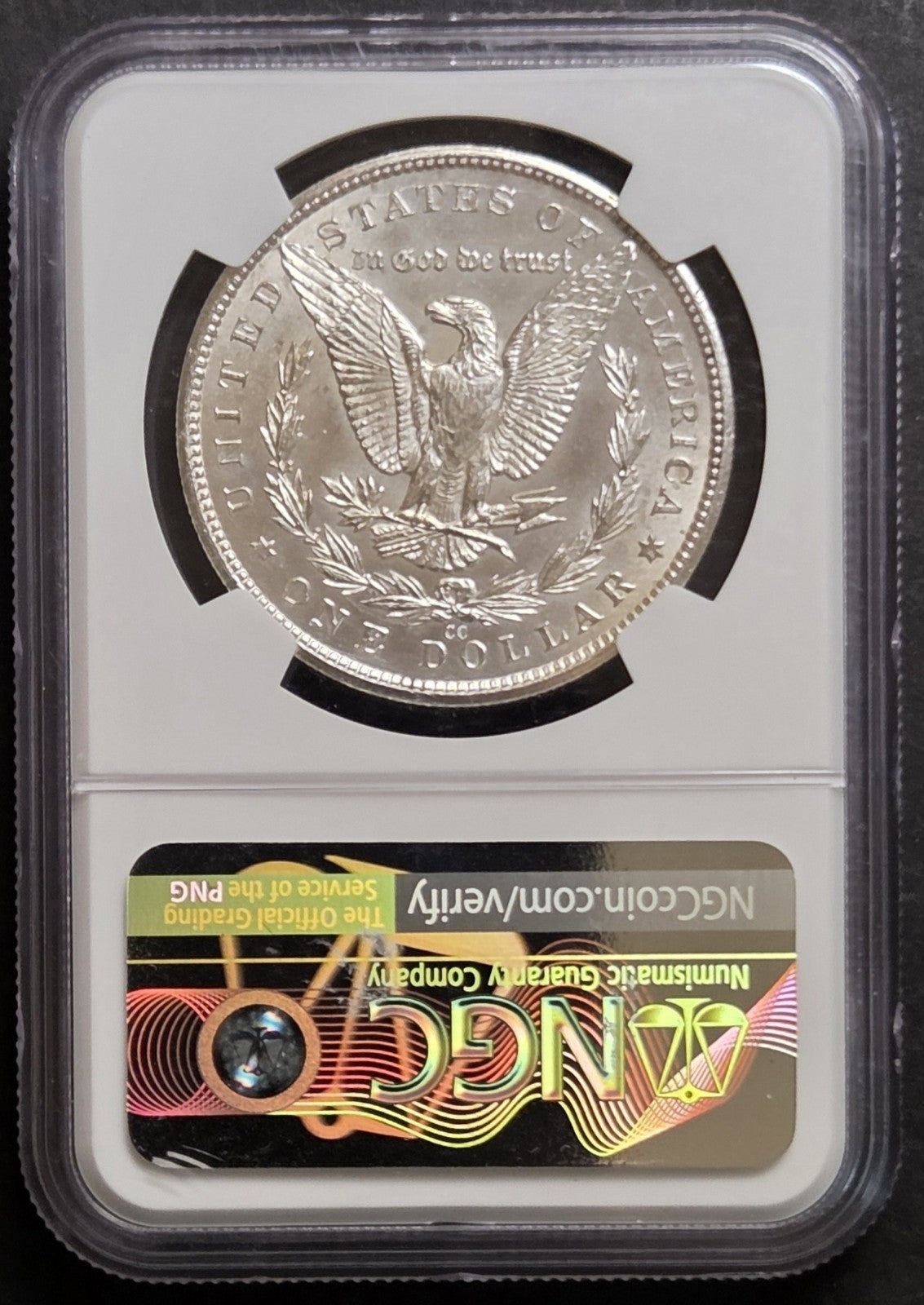 1883-CC Morgan Dollar, NGC Unc Details, Cleaned