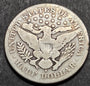 1893-S Barber Half Dollar, Good, Rim Ding