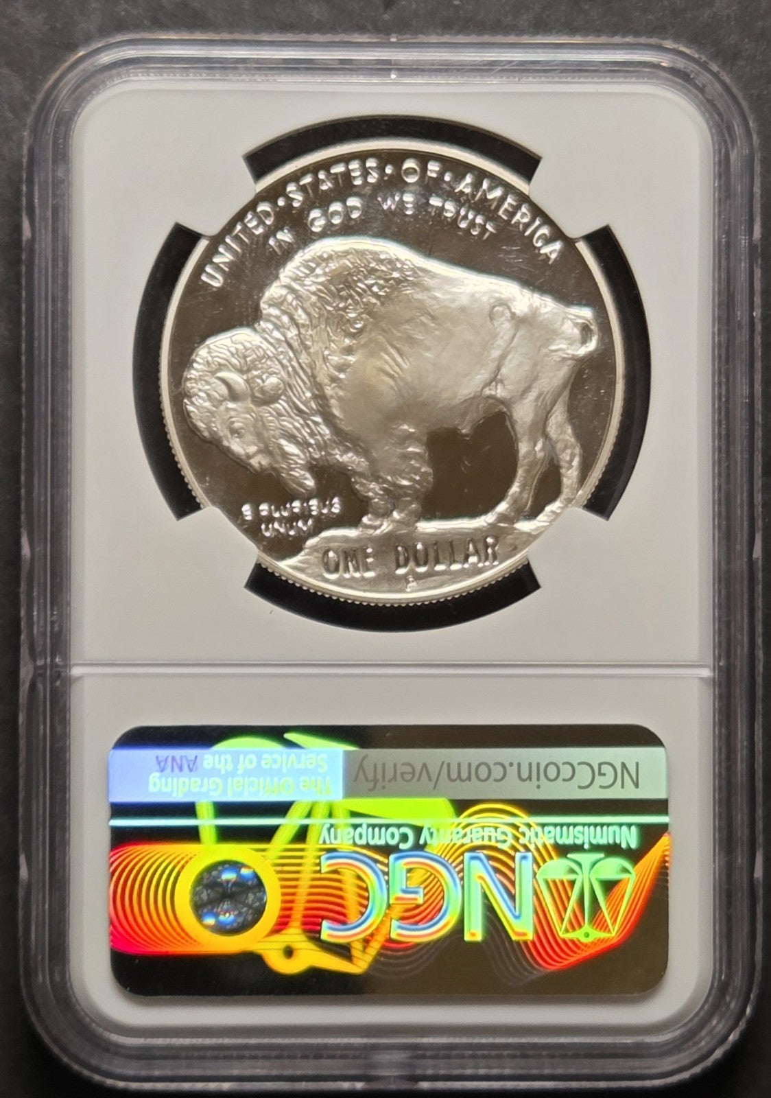 2001-P Buffalo Commemorative, NGC PF69 UC