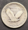 1921 Standing Liberty Quarter, Good, Weak Date