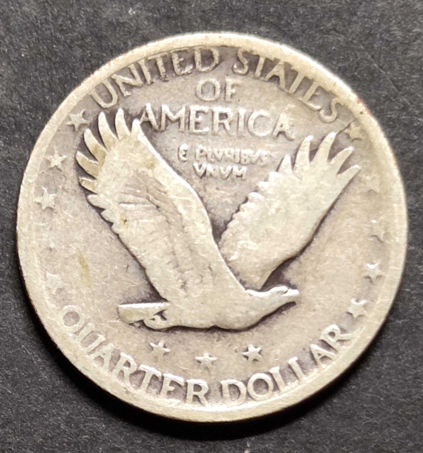 1921 Standing Liberty Quarter, Good, Weak Date